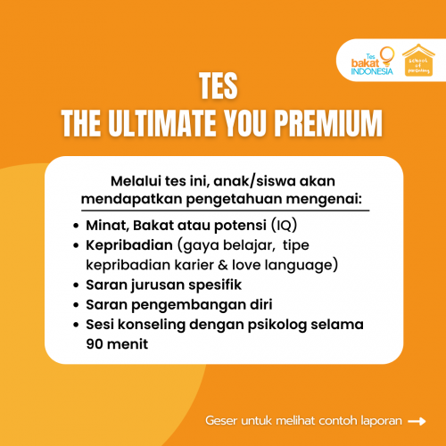 Tes The Ultimate You Premium