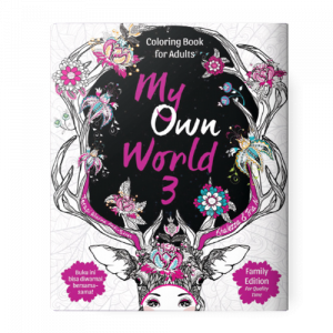 Cover Buku SOP - My Own World 3 : Coloring Book for Adults (Family Edition)