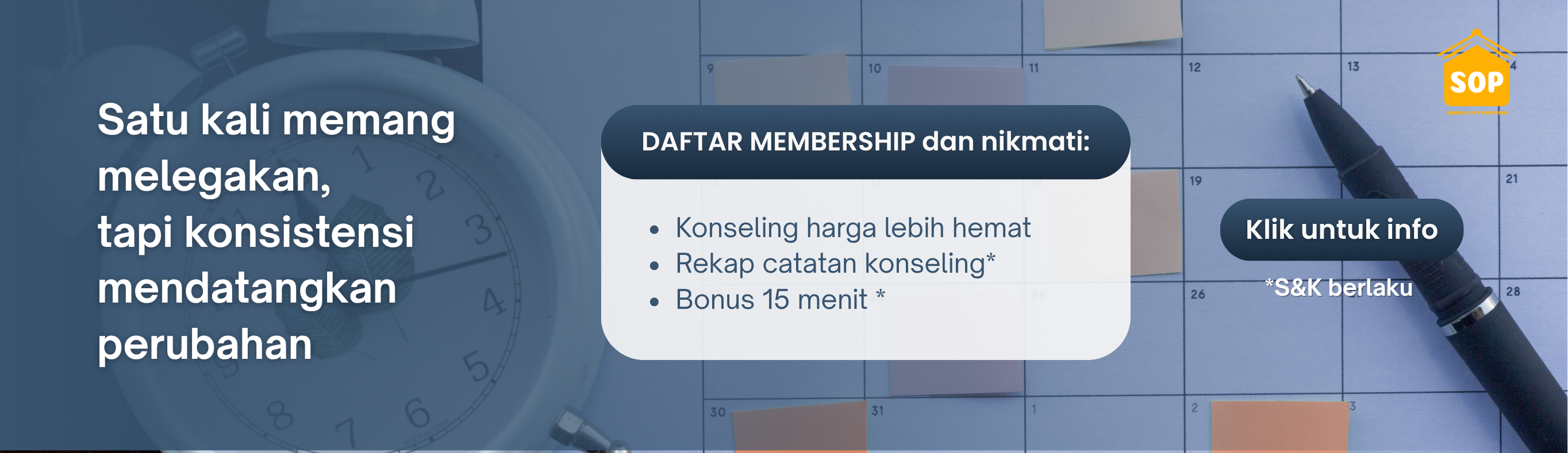 Head Banner Homepage SOP