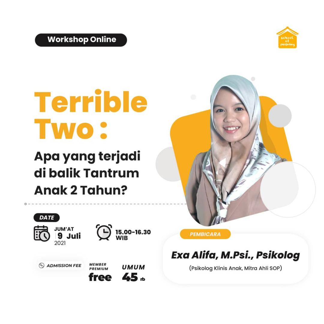 Terrible Two : Apa yang terjadi di balik Tantrum Anak 2 Tahun?