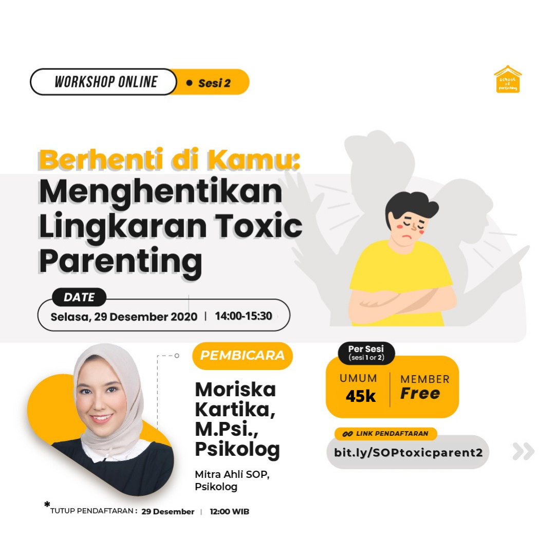 Berhenti di Kamu : Menghentikan Lingkaran Toxic Parenting