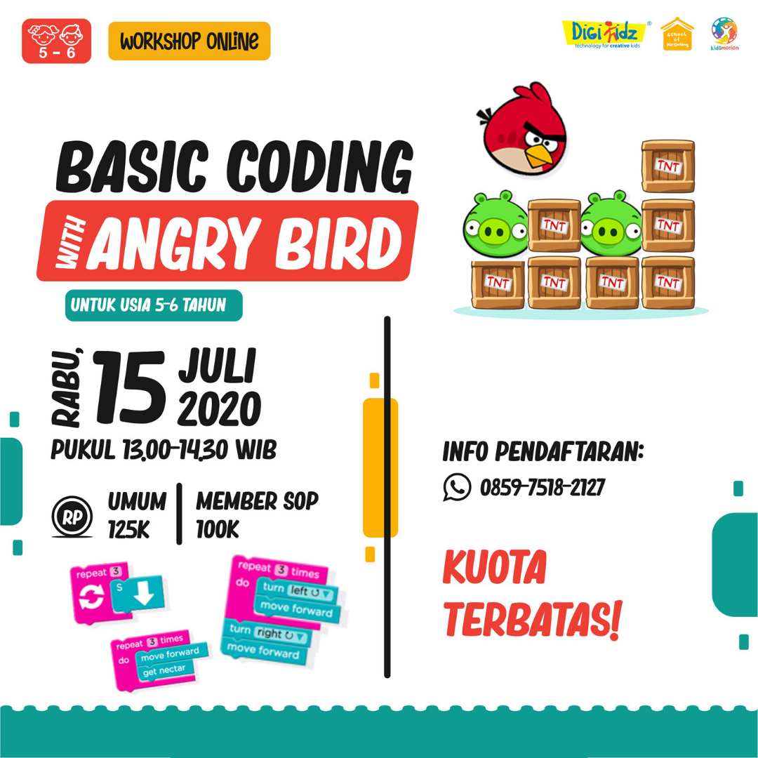 Basic Coding with Angry Bird