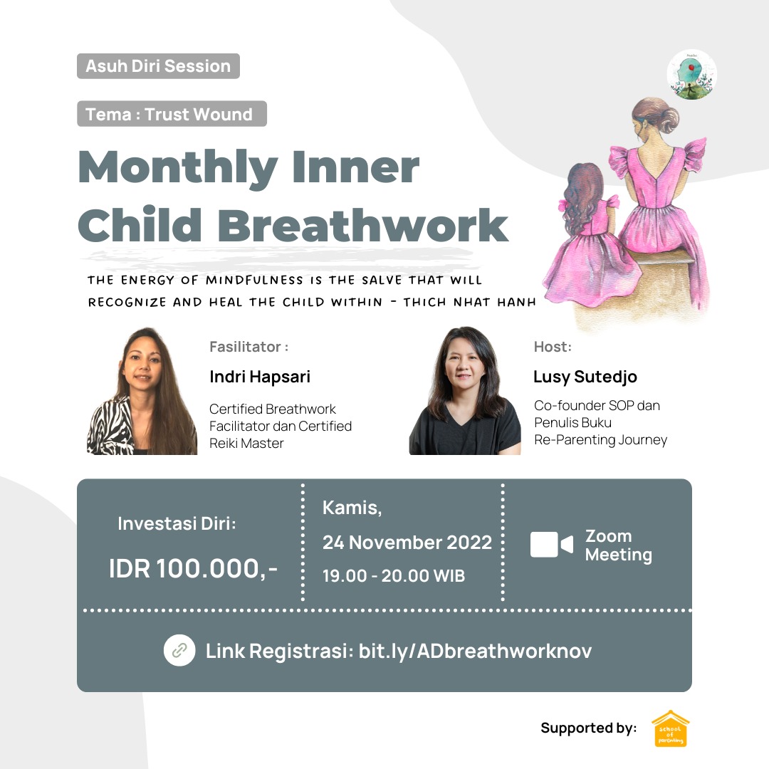 Monthly Healing - Monthly Inner Child Breathwork November