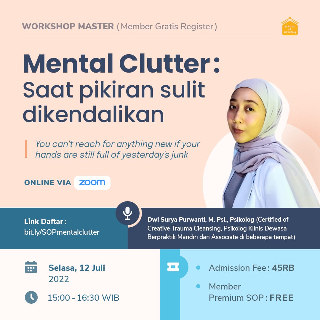 Mental Clutter: Saat Pikiran Sulit Dikendalikan 