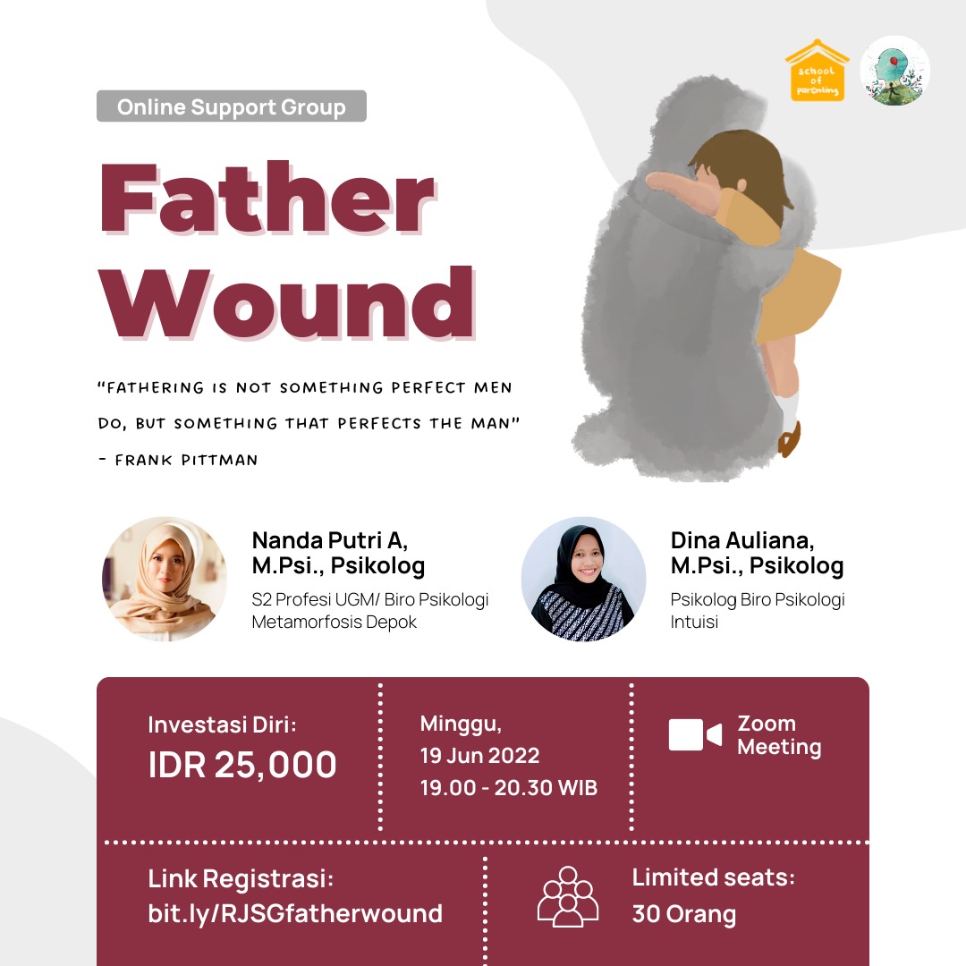 Online Support Group Re-Parenting Journey - Father Wound