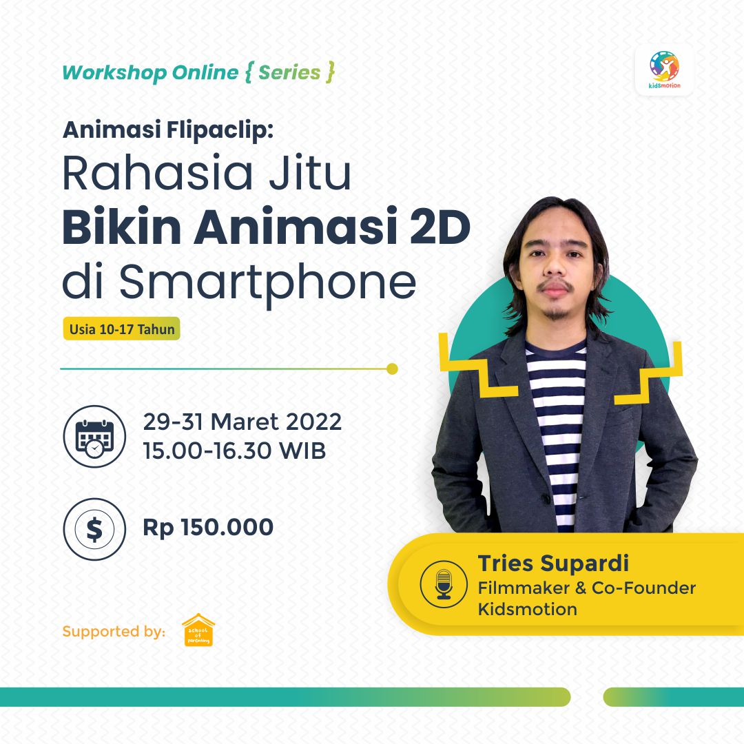 Series Animasi Flipaclip: Rahasia Jitu Bikin Animasi 2D di Smartphone