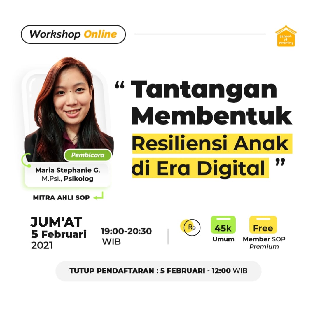 Tantangan Membentuk Resiliensi Anak Di Era Digital