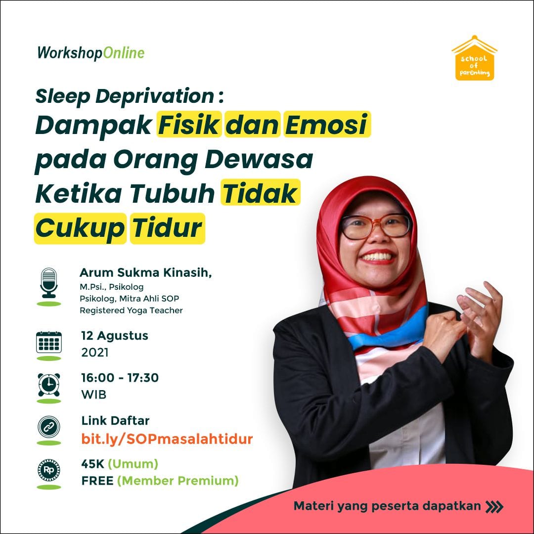 Sleep Deprivation : Dampak Fisik dan Emosi pada Orang Dewasa Ketika Tubuh Tidak Cukup Tidur