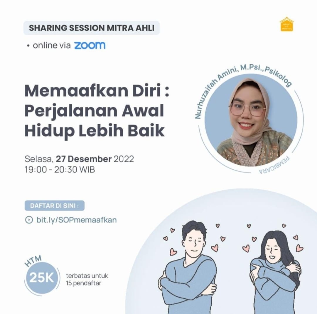 Memaafkan Diri : Perjalanan Awal Hidup Lebih Baik