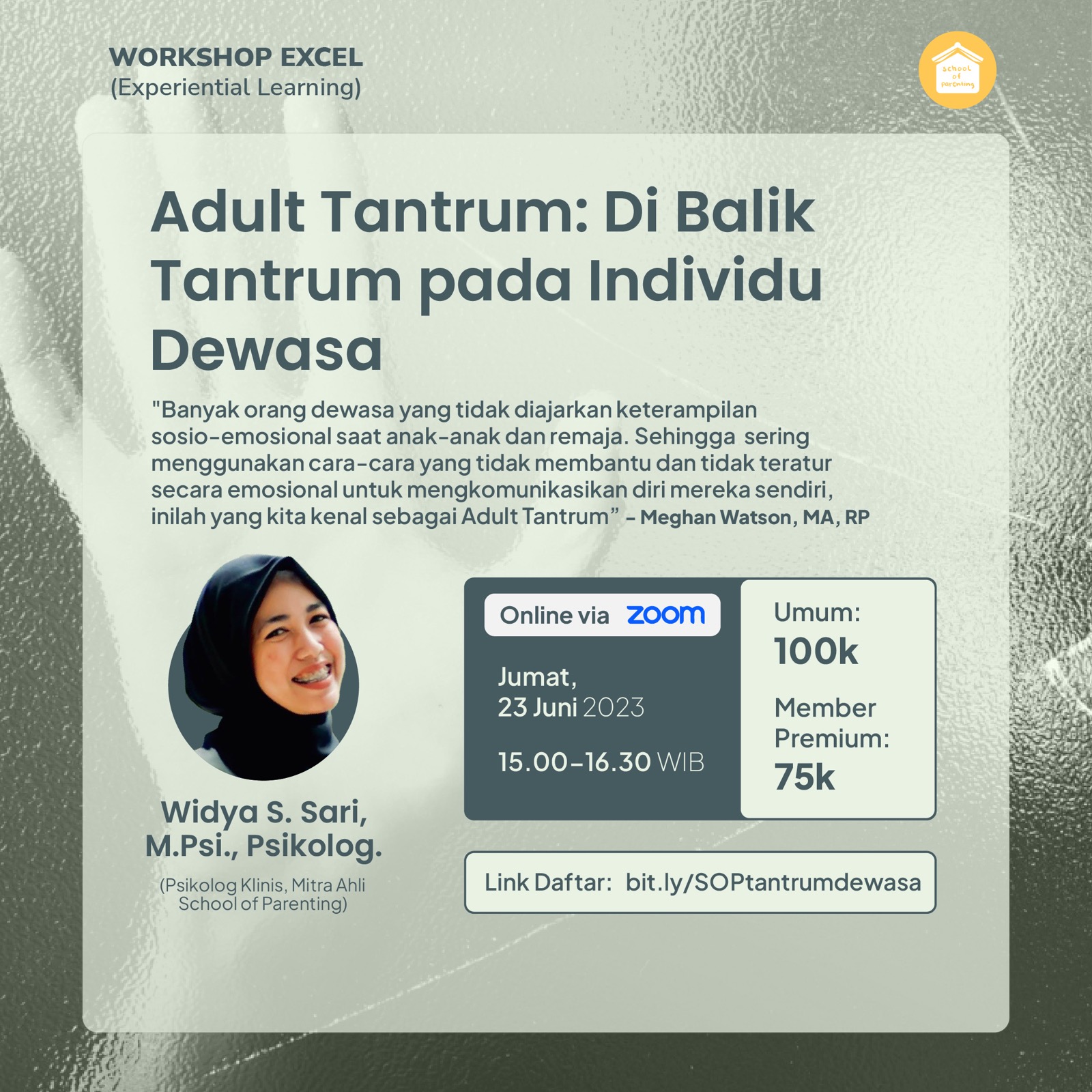 EXCEL • Adult Tantrum: Di Balik Tantrum pada Individu Dewasa