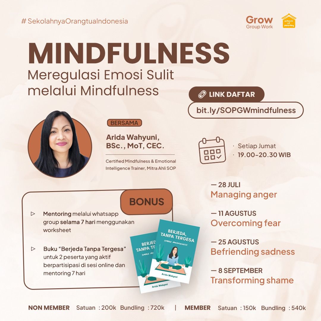 Group Work Mindfulness: Meregulasi Emosi Sulit melalui Mindfulness 