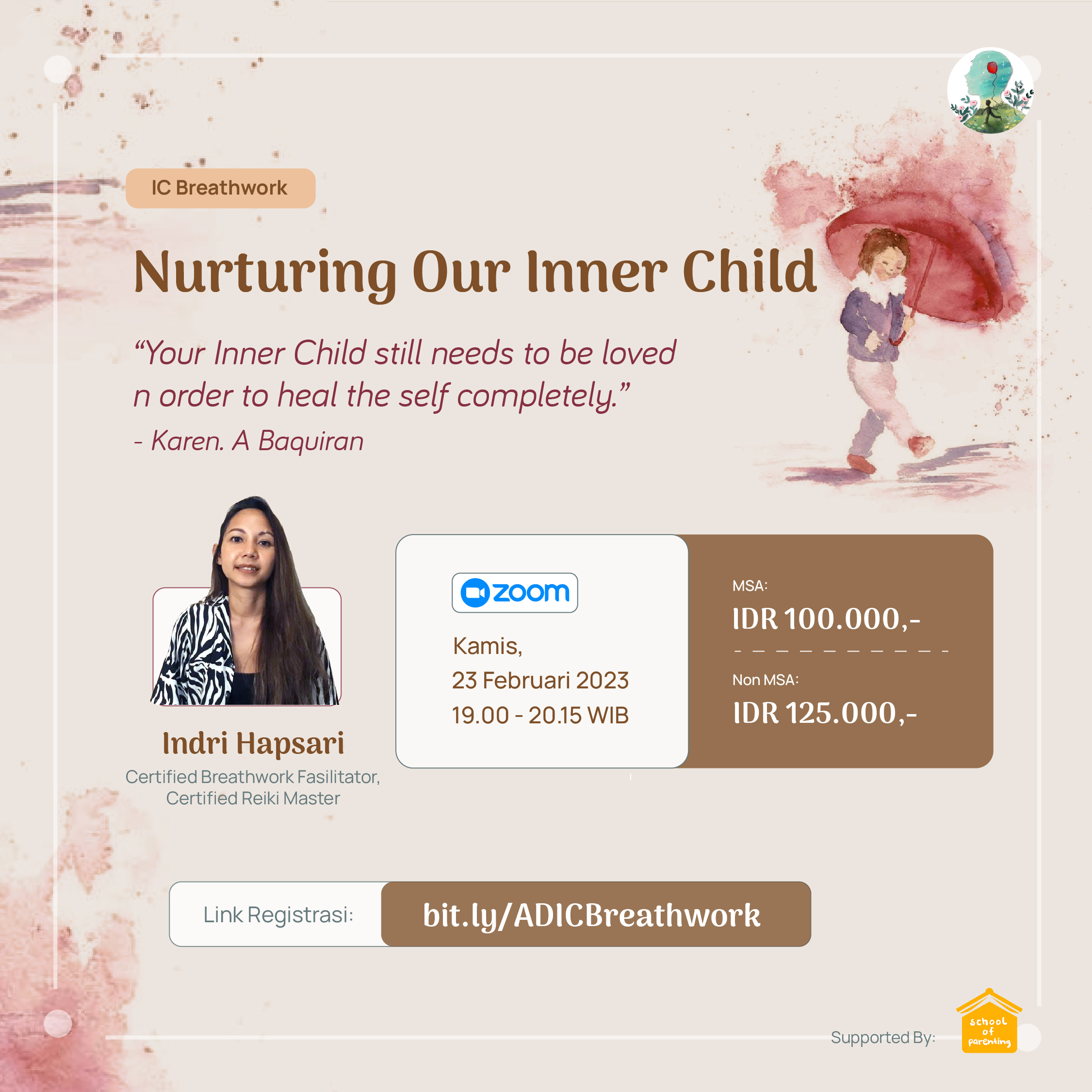 Monthly Healing: Monthly Inner Child Breathwork • Nurturing Our Inner Child
