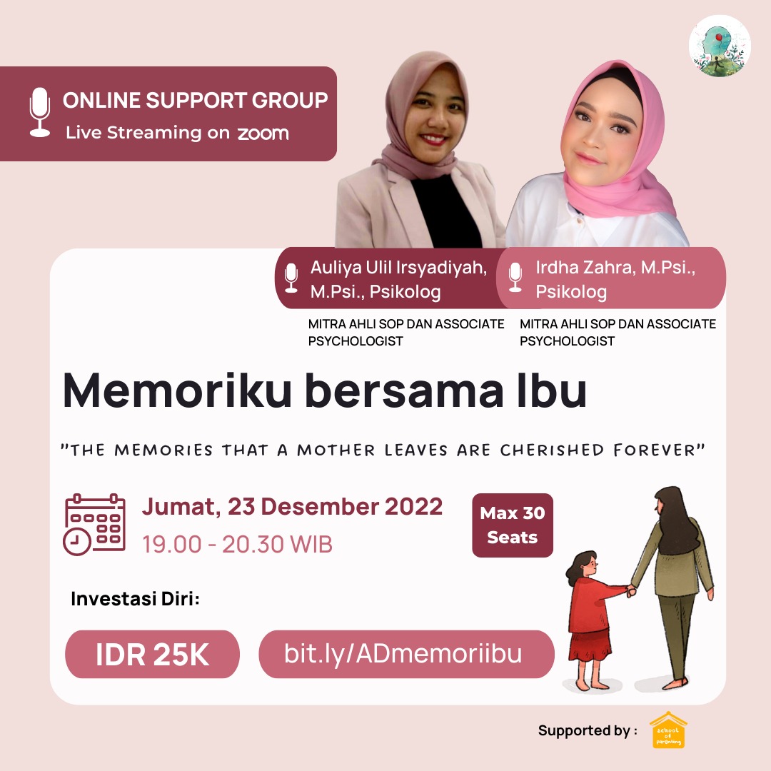 Online Support Group - Memoriku bersama Ibu