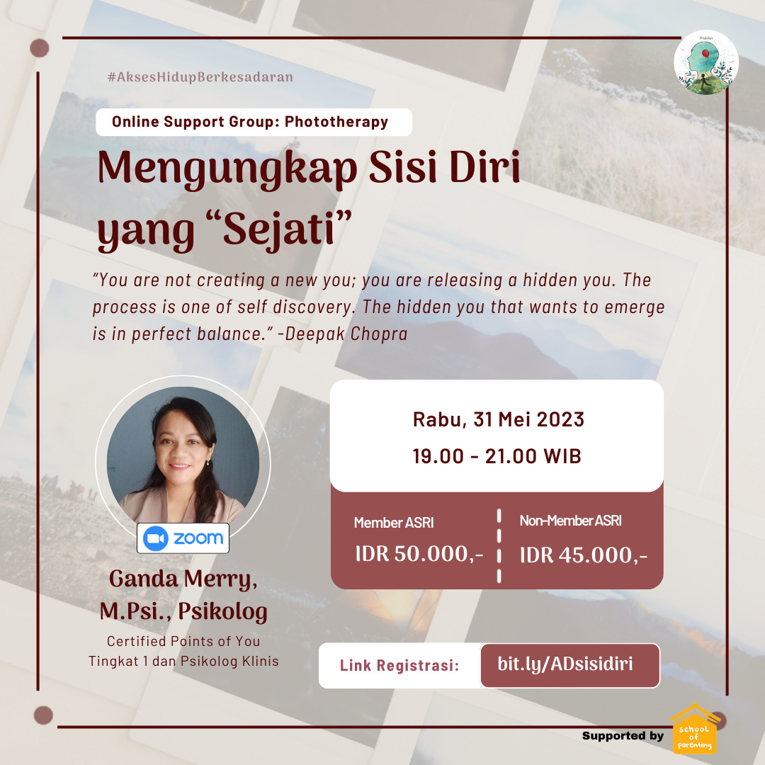 Online Support Group Asuh Diri • Mengungkap Sisi Diri yang Sejati