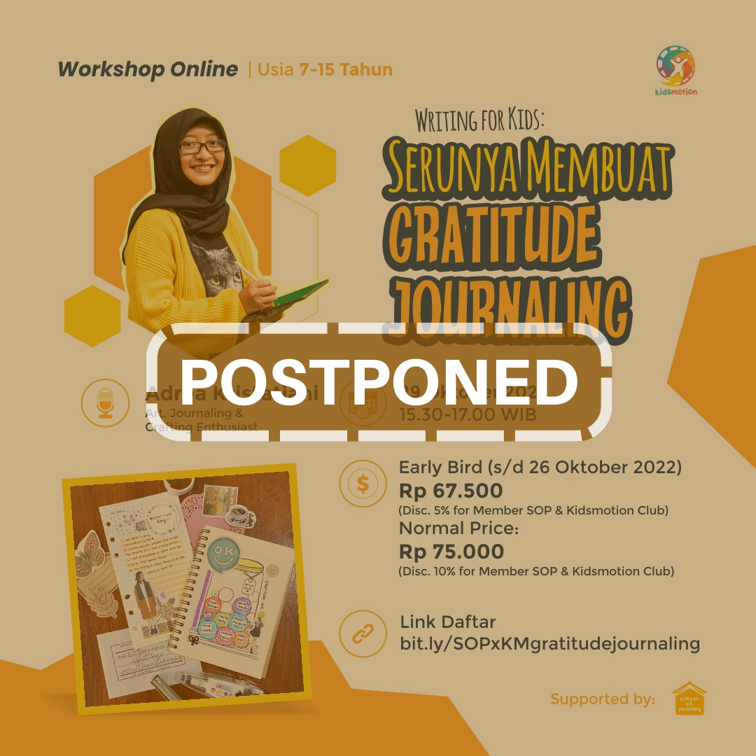 Writing for Kids: Serunya Membuat Gratitude Journaling