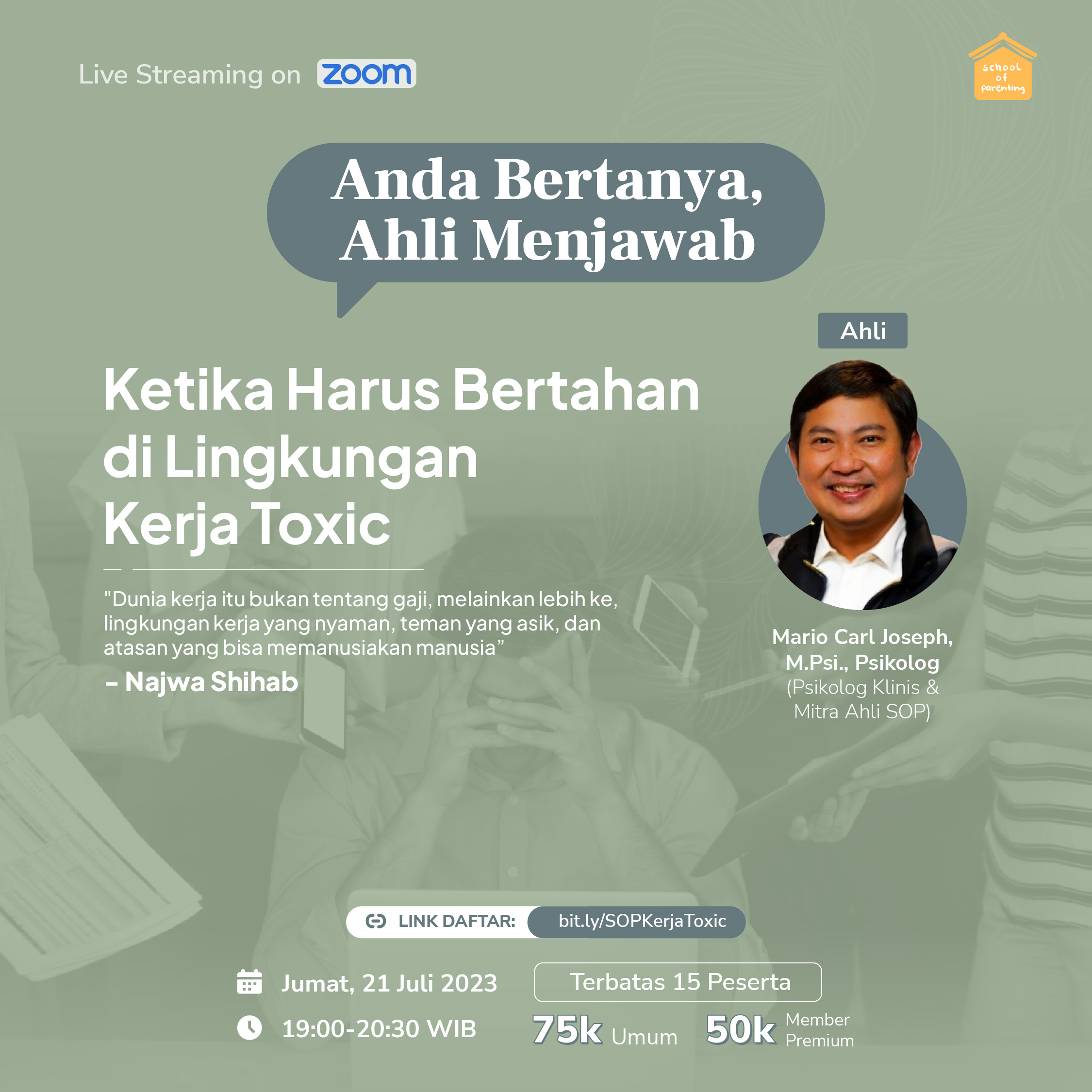 Ketika Harus Bertahan di Lingkungan Kerja Toxic