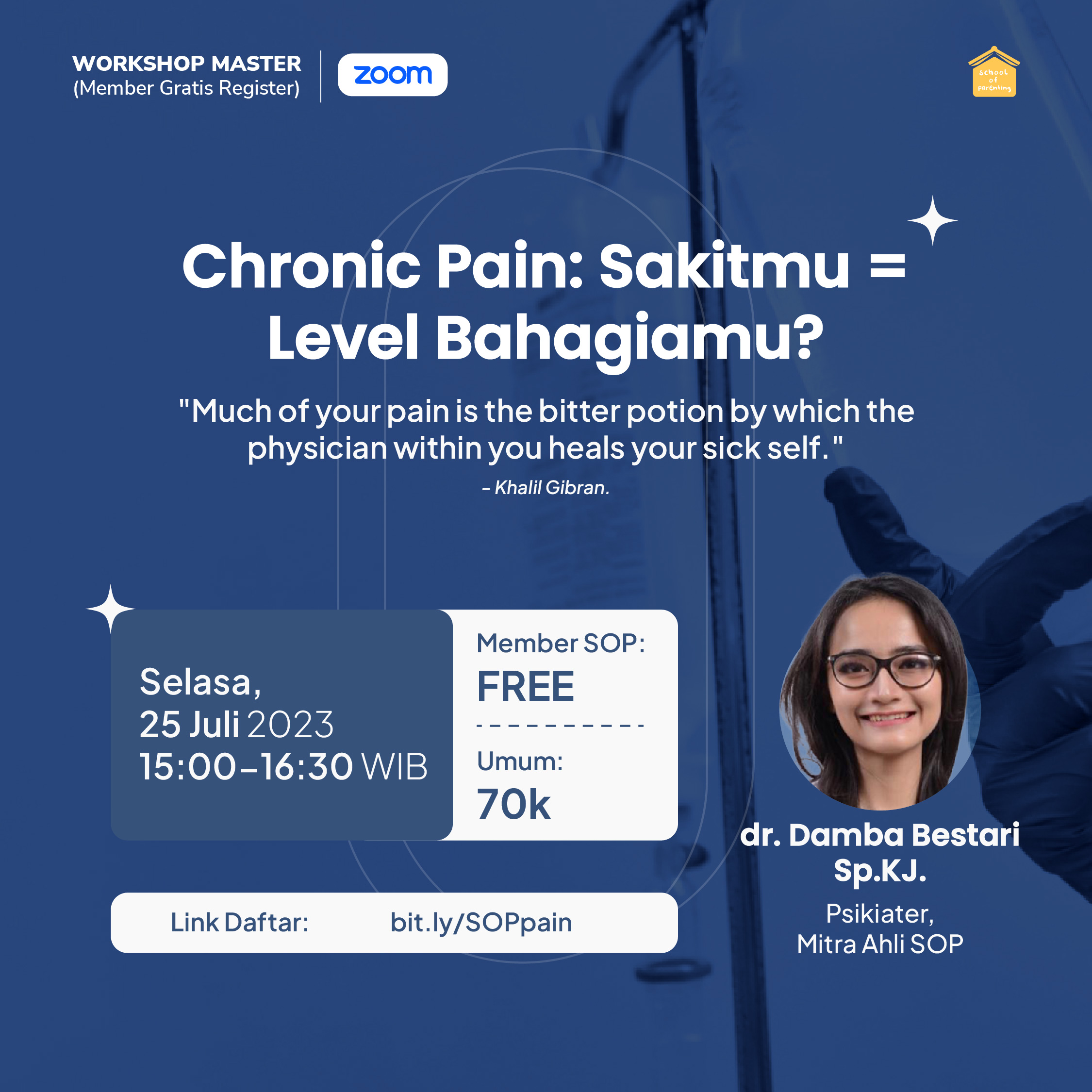 Chronic Pain: Sakitmu = Level Bahagiamu? 