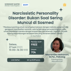 Narcissistic Personality Disorder: Bukan Soal Sering Muncul di Sosmed