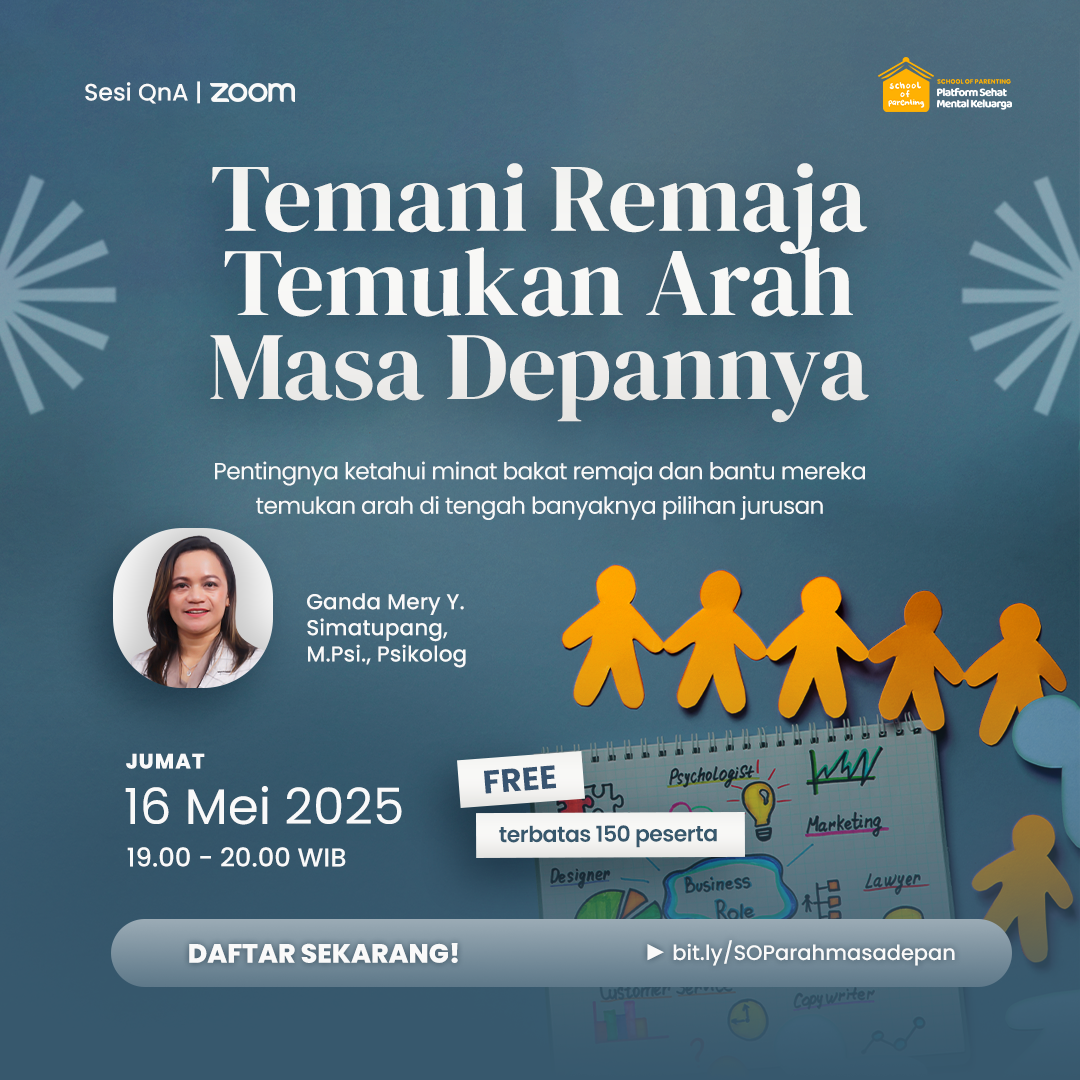 Q&A Session: Temani Remaja Temukan Arah Masa Depannya