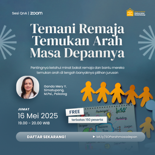 Q&A Session: Temani Remaja Temukan Arah Masa Depannya