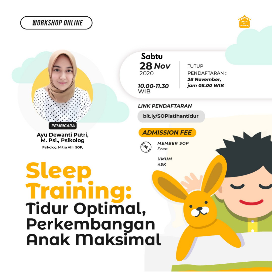 Sleep Training : Tidur Optimal, Perkembangan Anak Maksimal