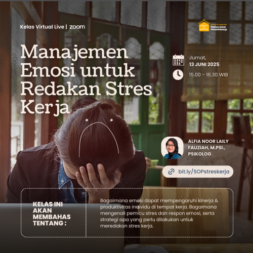 Manajemen Emosi untuk Redakan Stres Kerja