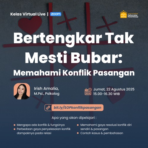 Bertengkar Tak Mesti Bubar: Memahami Konflik Pasangan