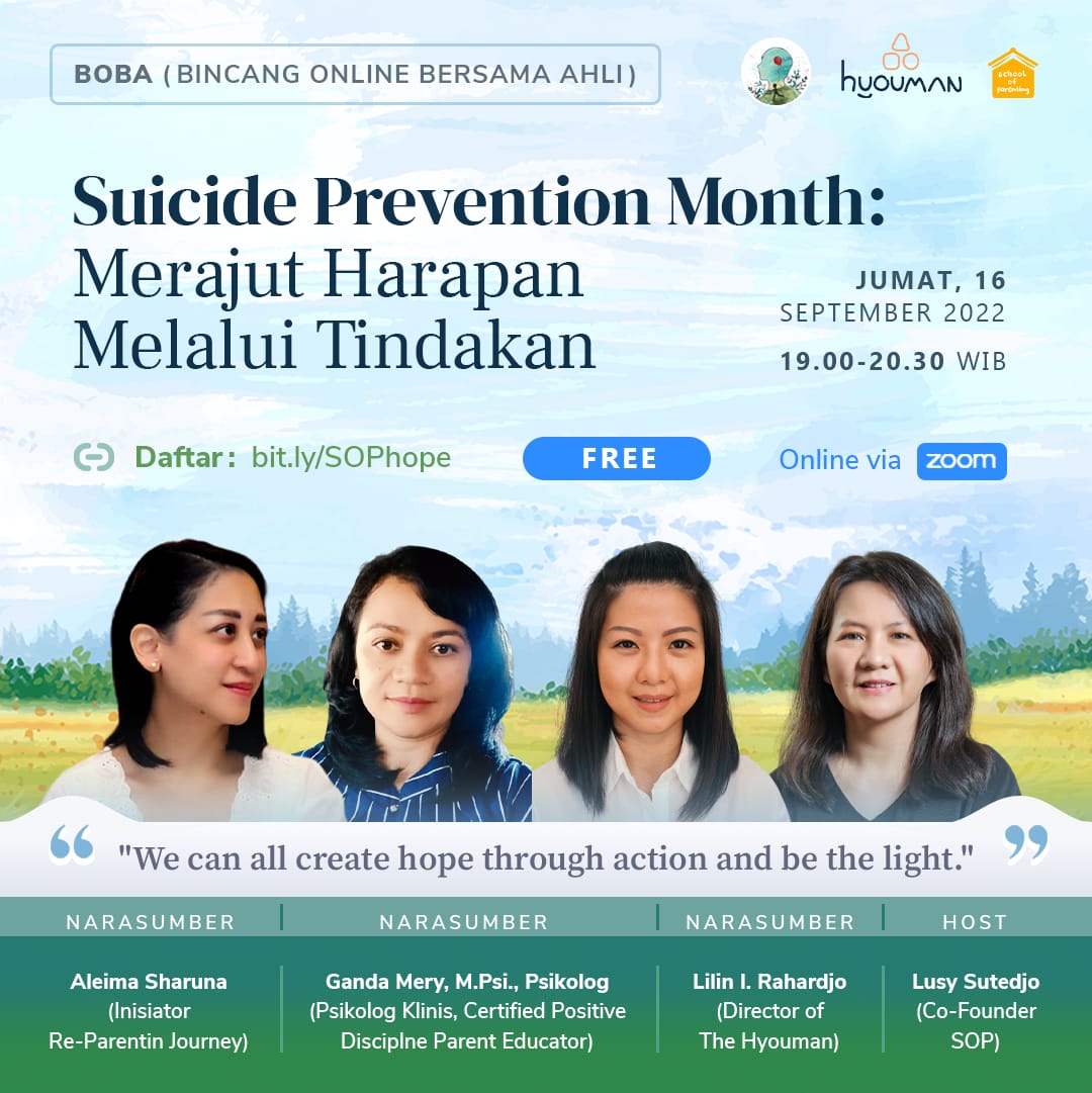 Suicide Prevention Month: Merajut Harapan melalui Tindakan