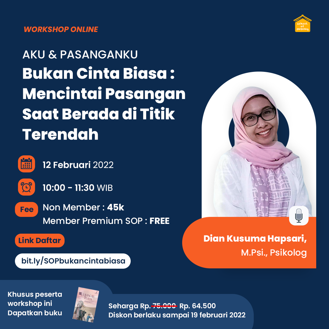 Bukan Cinta Biasa : Mencintai Pasangan Saat Berada di Titik Terendah
