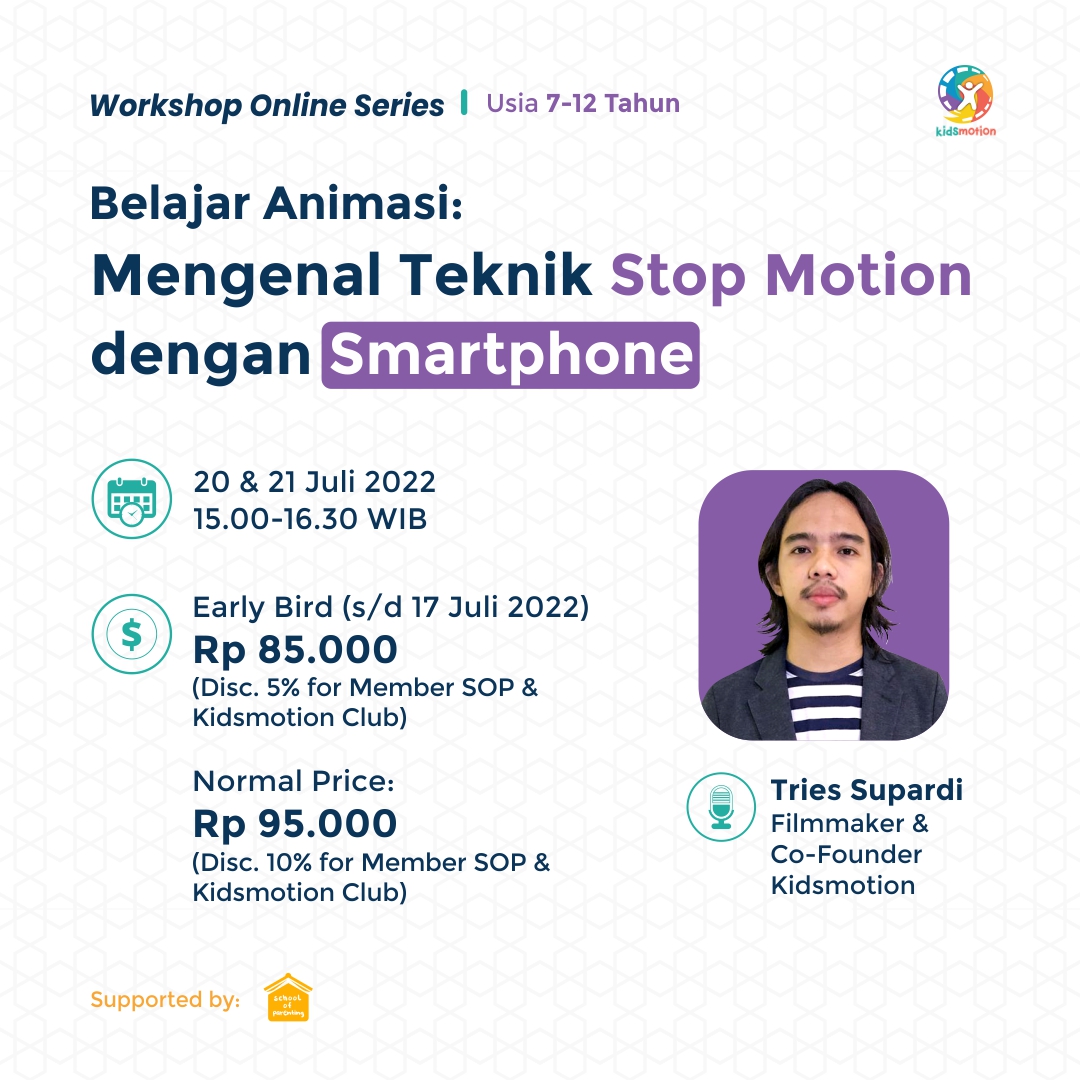 Series Belajar Animasi: Mengenal Teknik Stop Motion dengan Smartphone