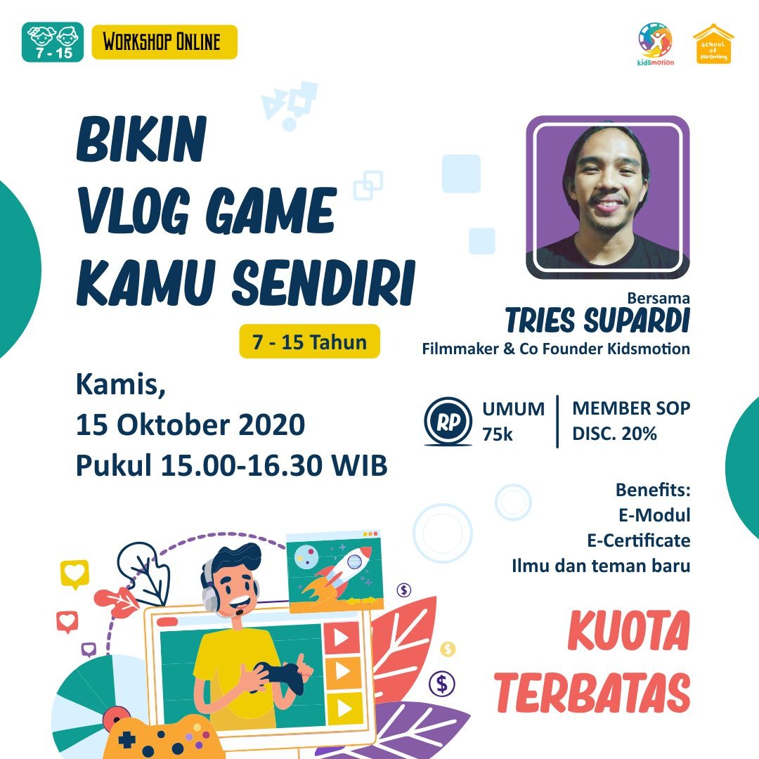Bikin Vlog Game Kamu Sendiri