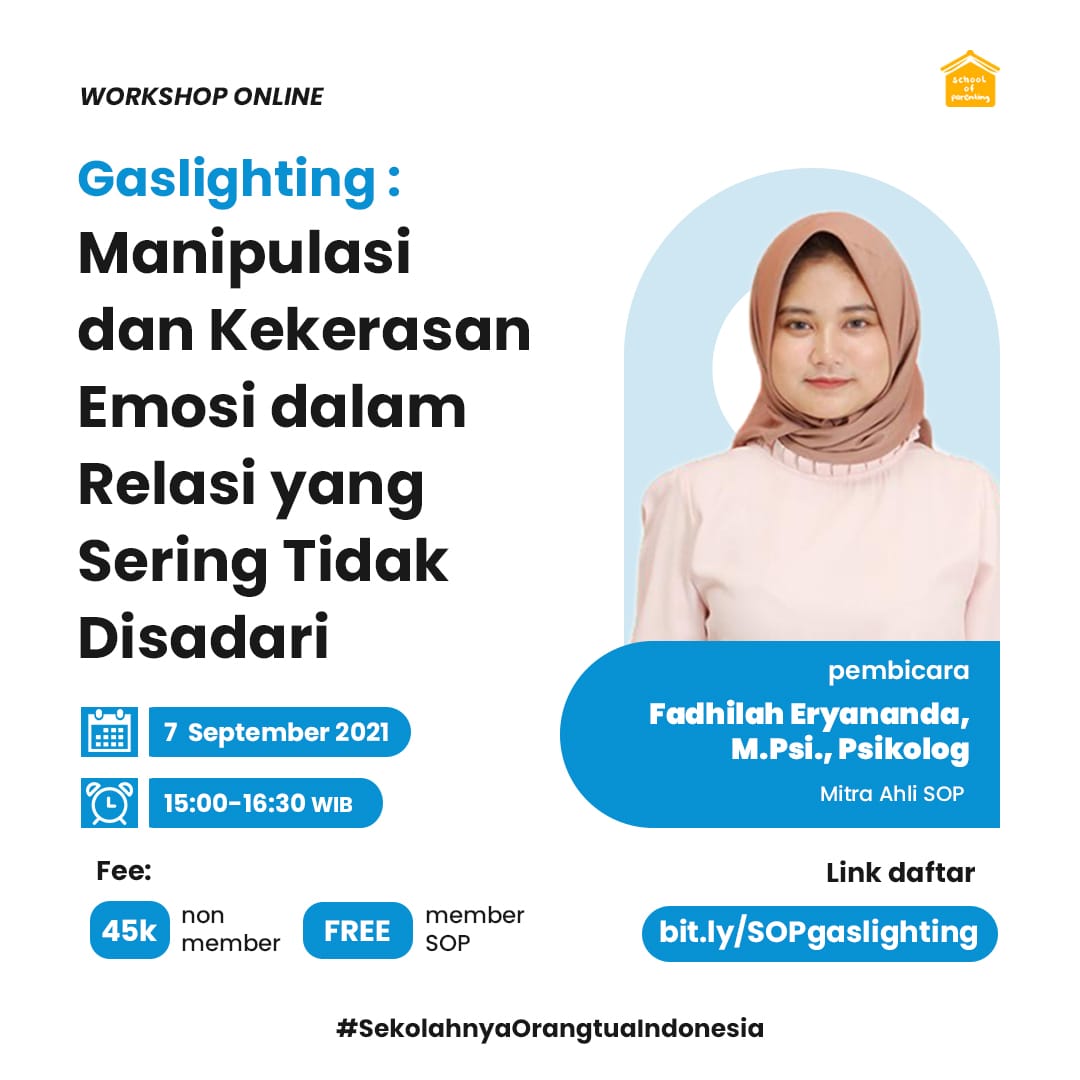 School Of Parenting | Gaslighting : Manipulasi Dan Kekerasan Emosi ...