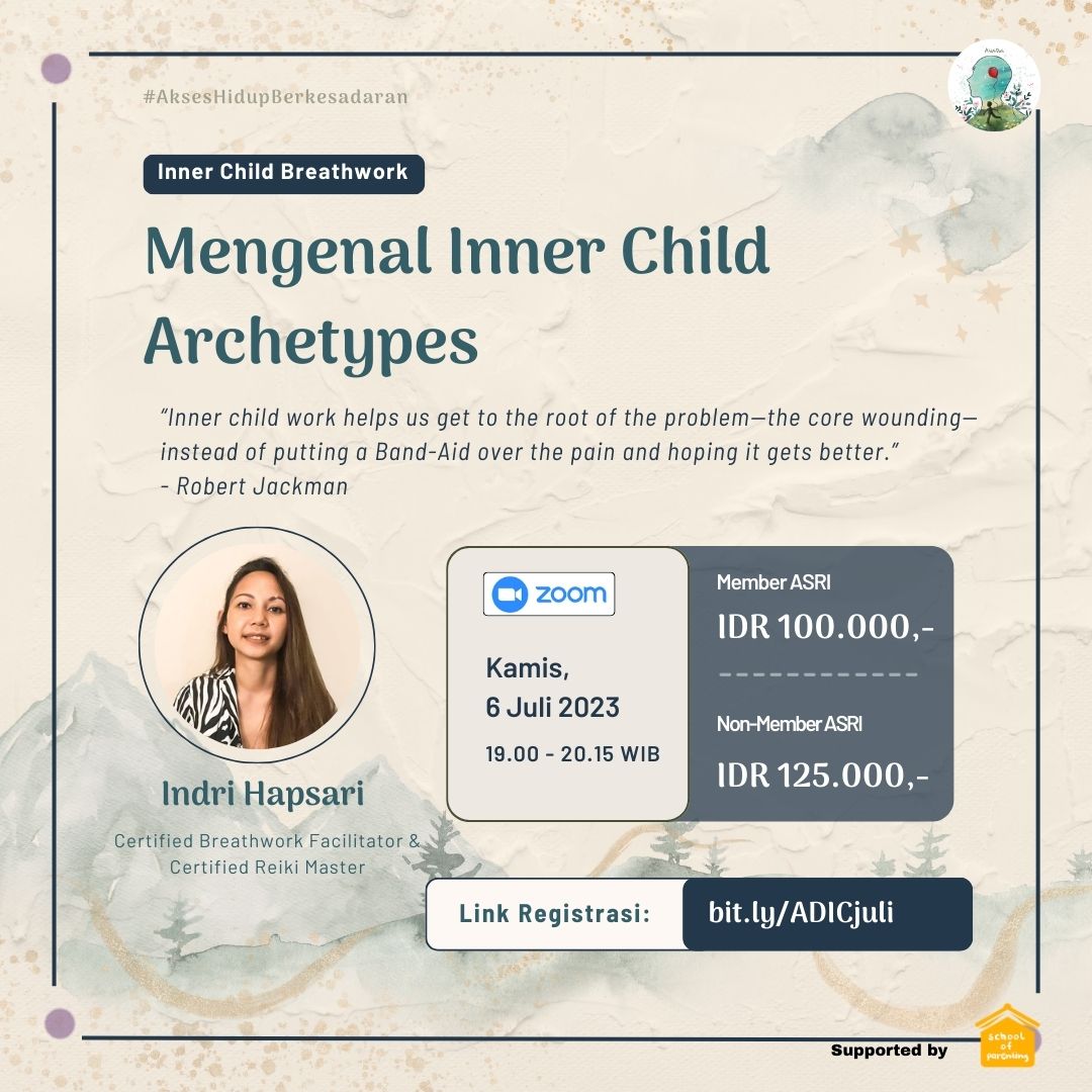 Monthly Inner Child Breathwork • Mengenal Inner Child Archetypes 